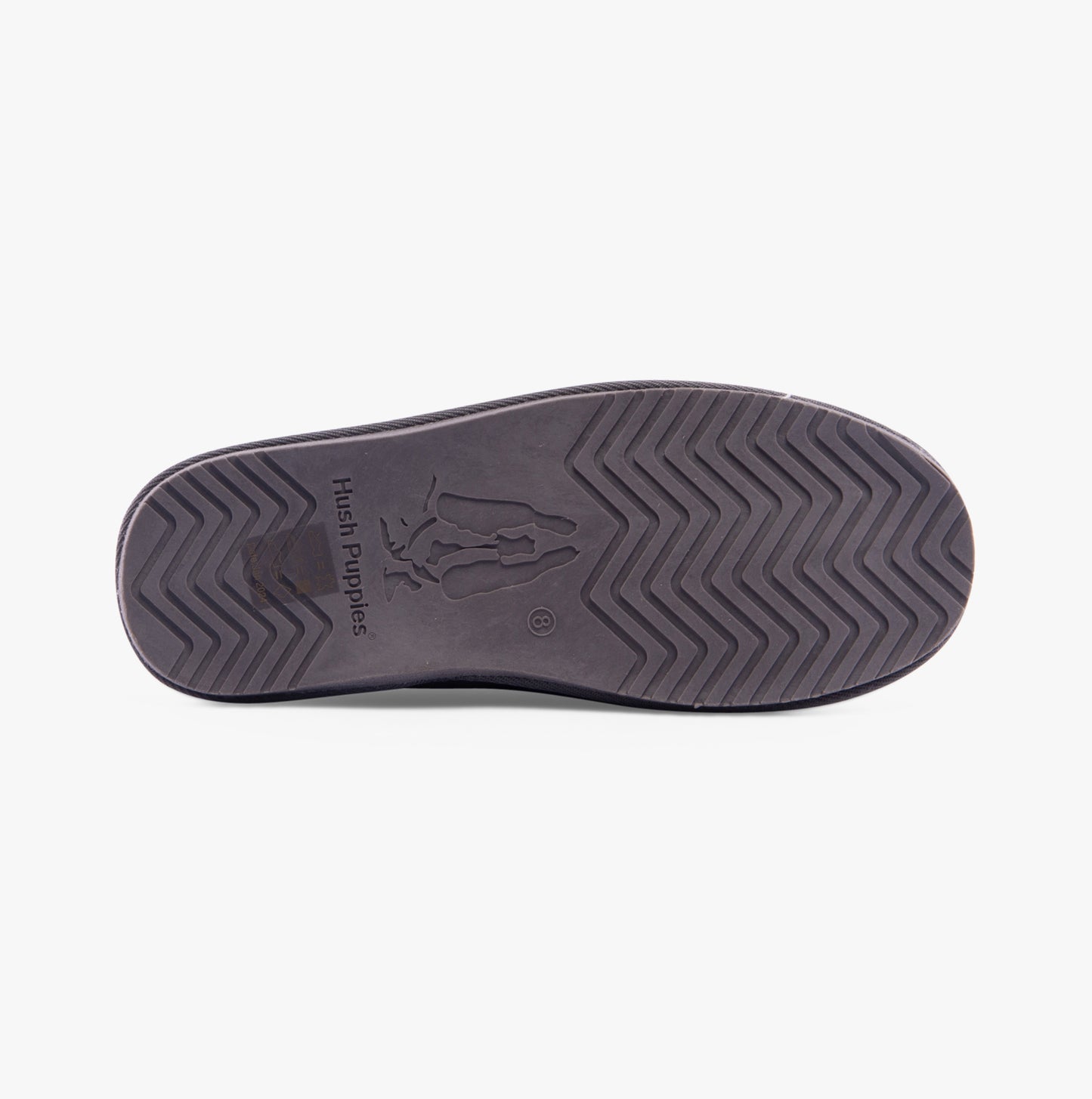 Hush Puppies CONRAD Mens Slippers Grey