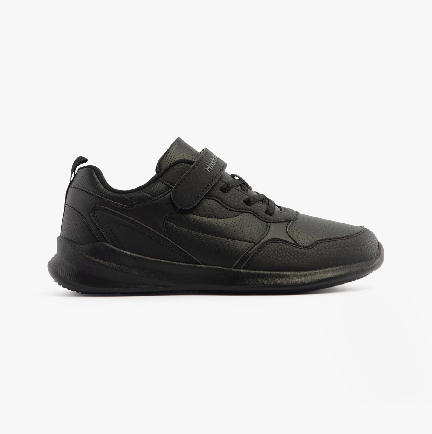 Hush Puppies MARLING BUNGEE LACE SENIOR Unisex Shoes Black