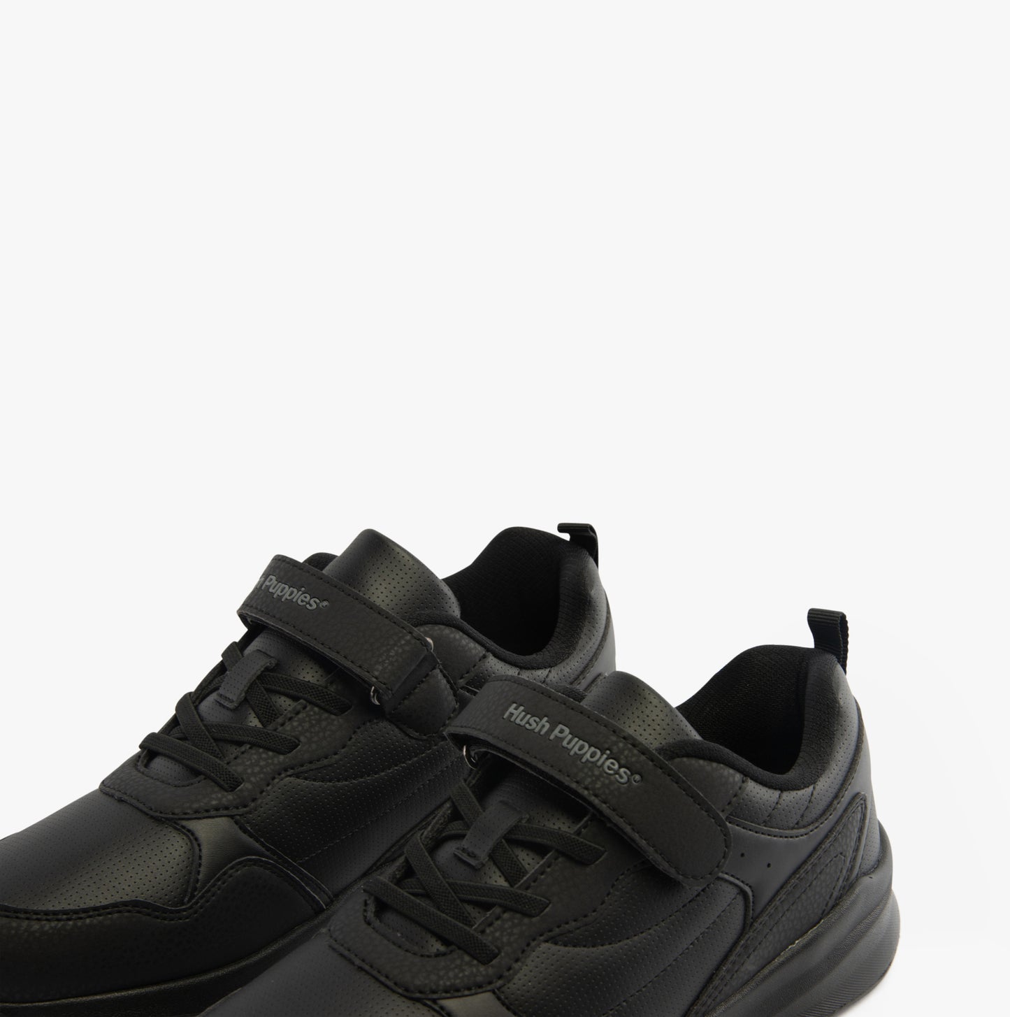 Hush Puppies MARLING BUNGEE LACE SENIOR Unisex Shoes Black