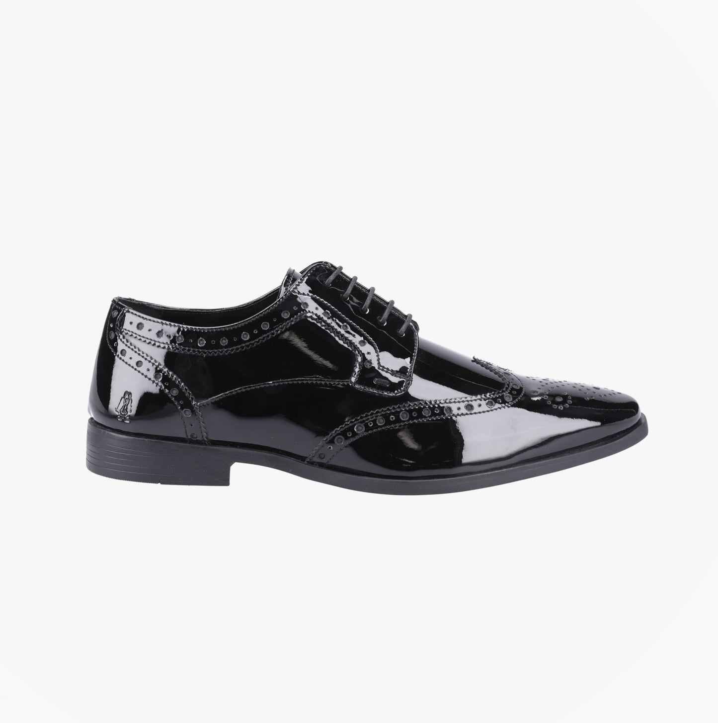 Hush Puppies ELLIOT Mens Derby Shoes Black