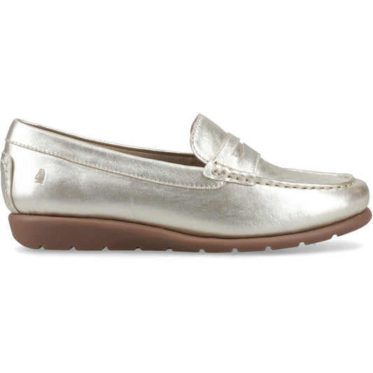 Hush Puppies SHELBY Womens Loafer Shoes Gold