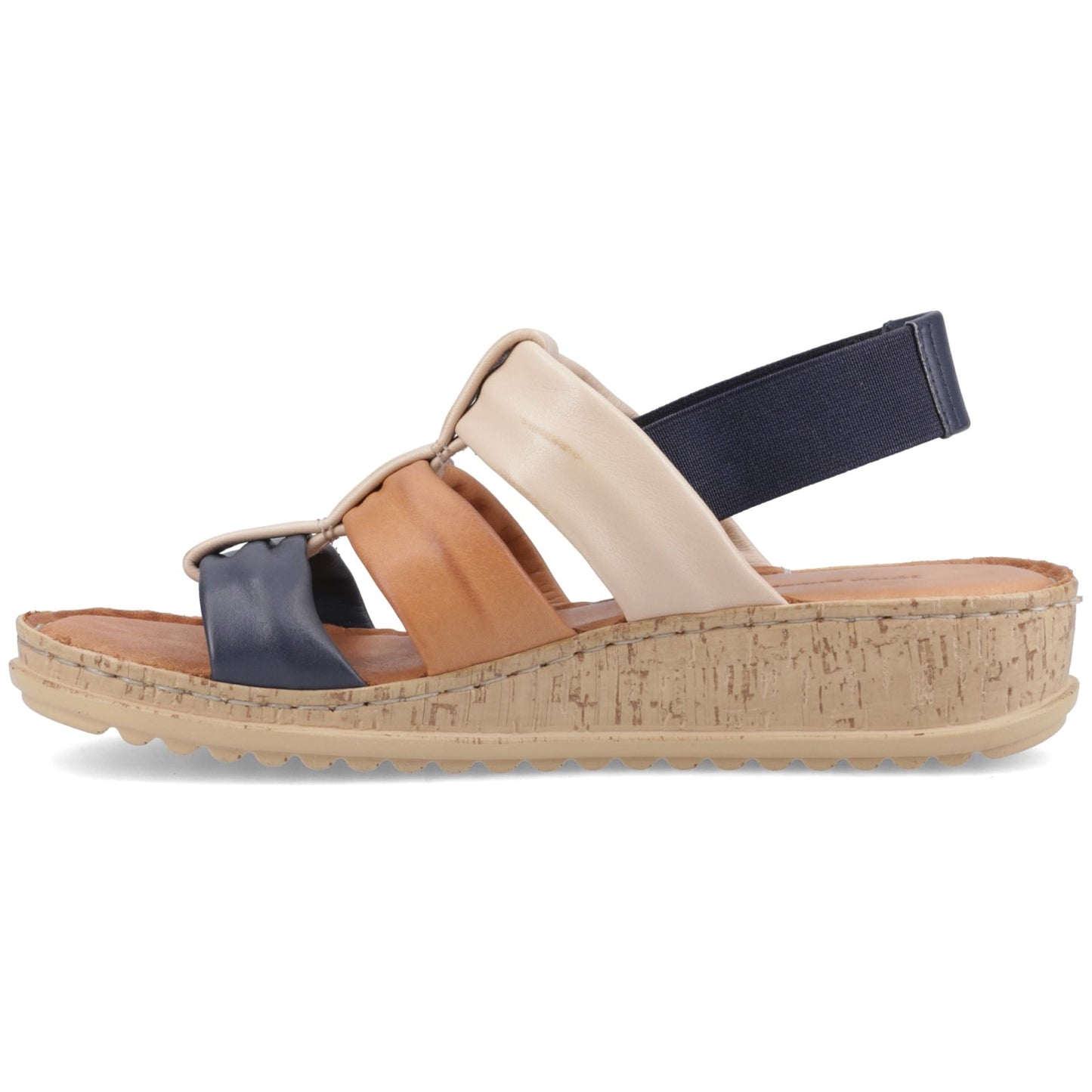Hush Puppies EDEN GLADIATOR Womens Cross Strap Sandals Navy
