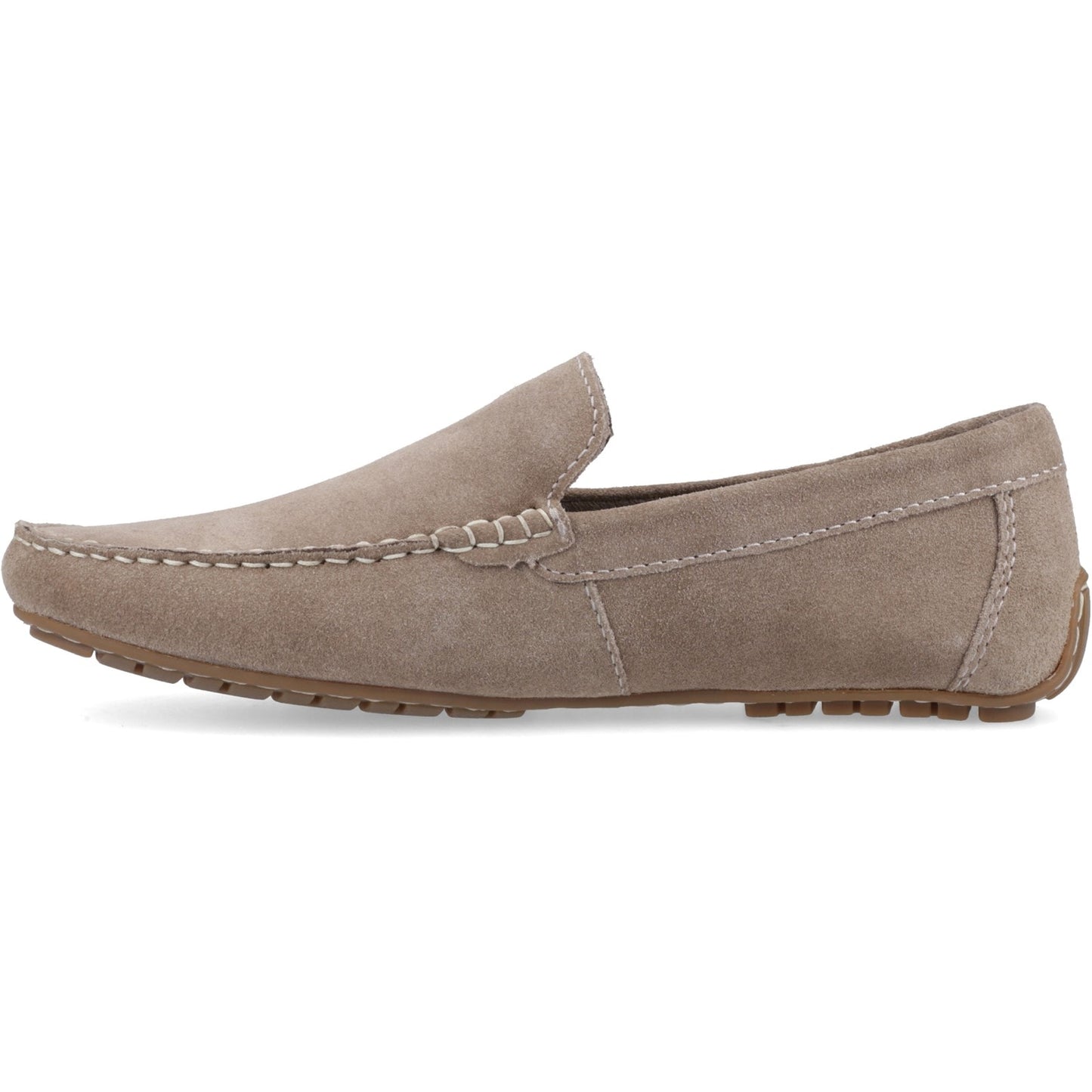 Hush Puppies RALPH SUEDE Mens Loafer Shoes Taupe