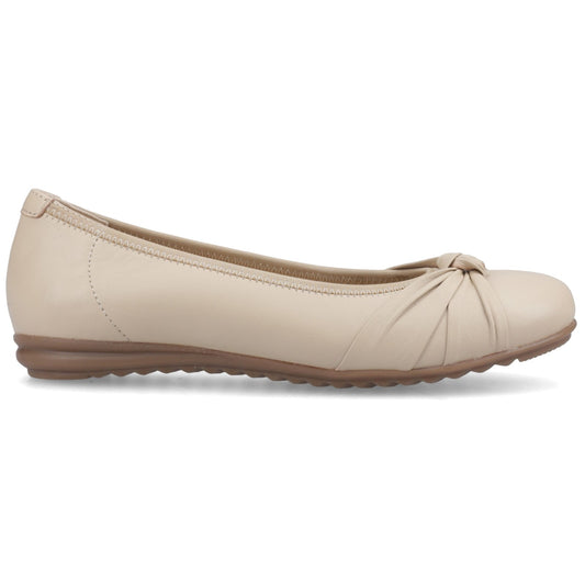 Hush Puppies LILITH Womens Ballerina Shoes Cream