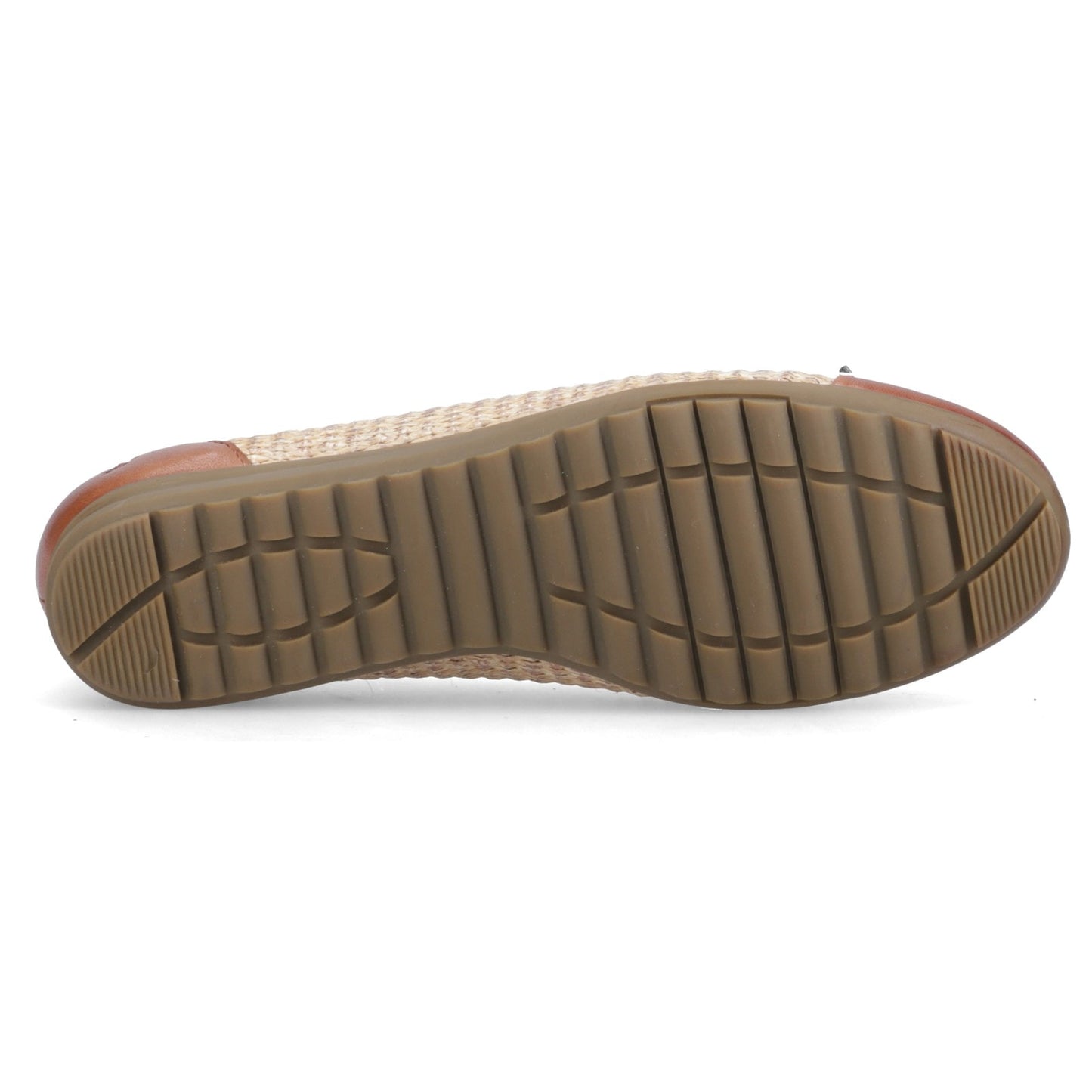 Hush Puppies LAURIE TOE CAP BALLERINA Womens Ballerina Shoes Tan