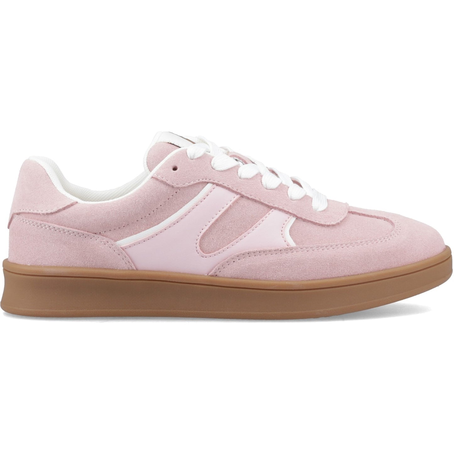 Hush Puppies MAURA Womens Casual Trainers Pink