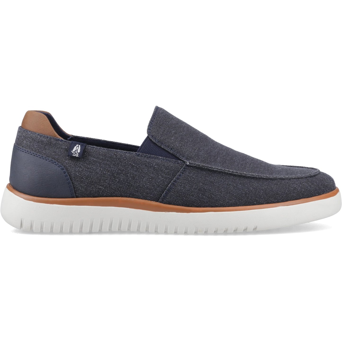 Hush Puppies DAMON SLIP ON Mens Casual Shoes Navy