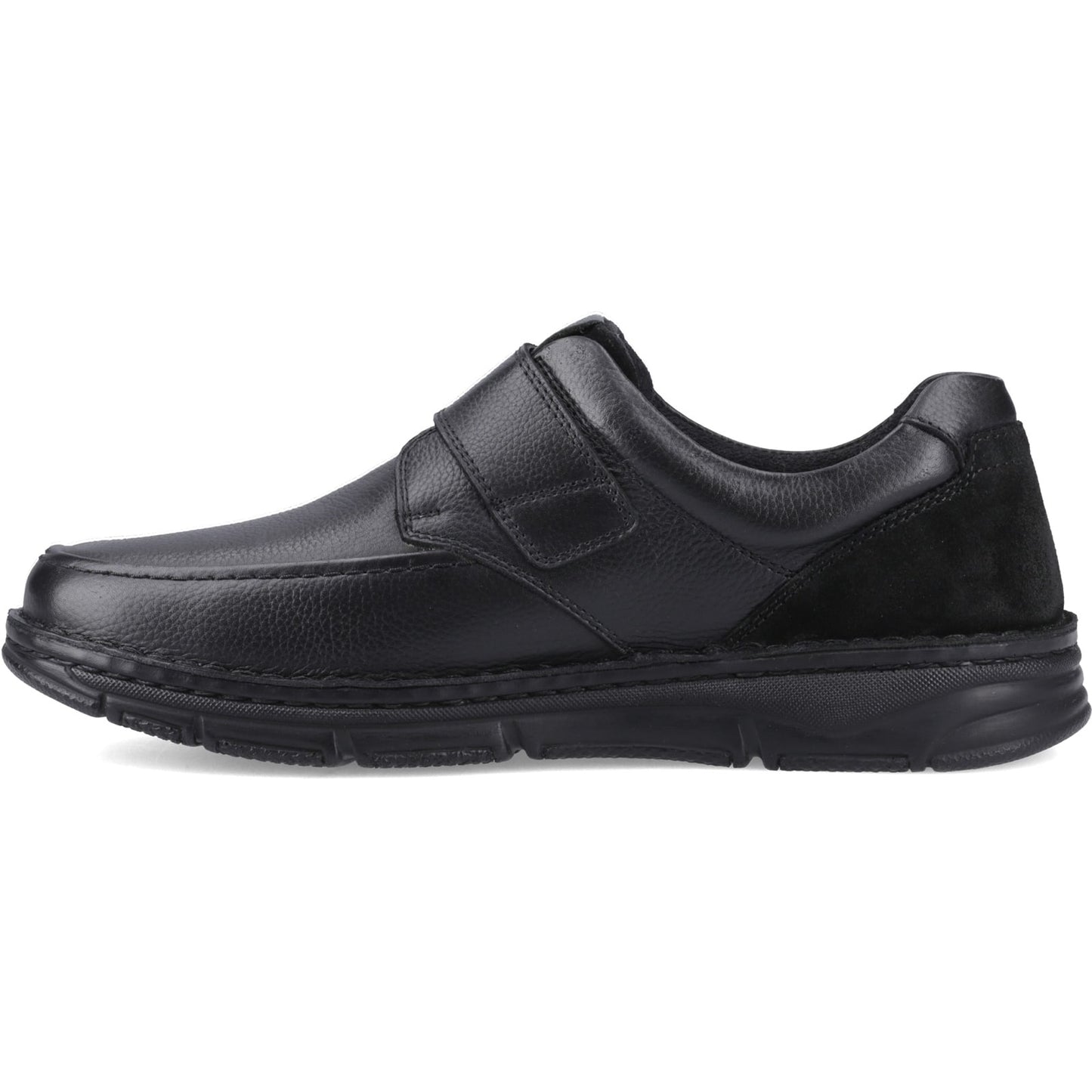 Hush Puppies FORDE TOUCH FASTENING Mens Casual Shoes Black