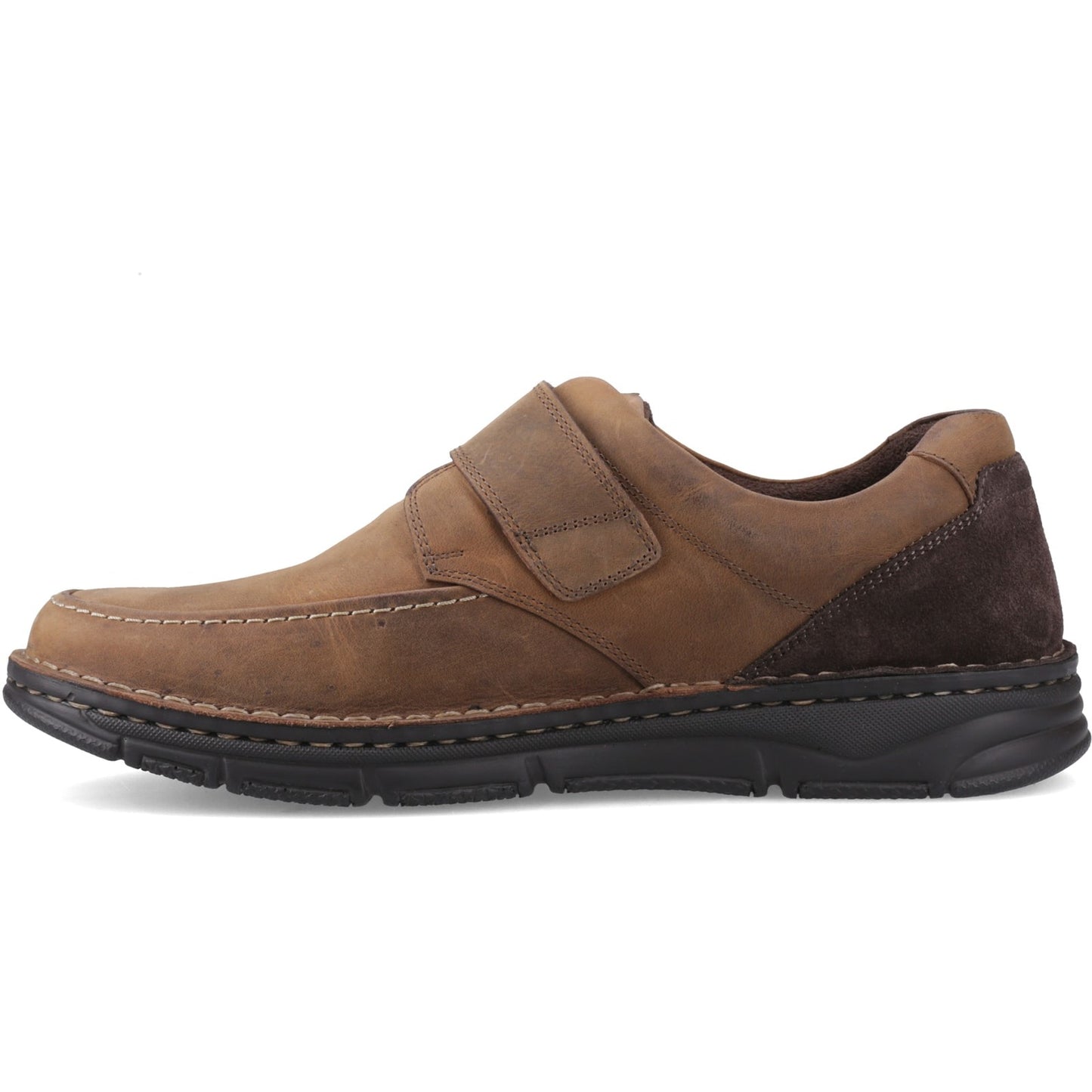 Hush Puppies FORDE TOUCH FASTENING Mens Casual Shoes Tan