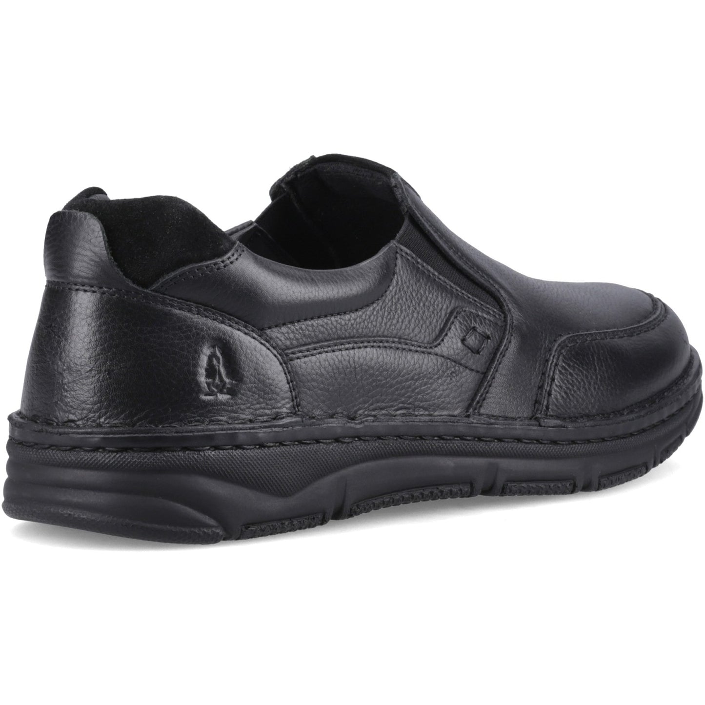 Hush Puppies FANCO SLIP ON Mens Casual Shoes Black