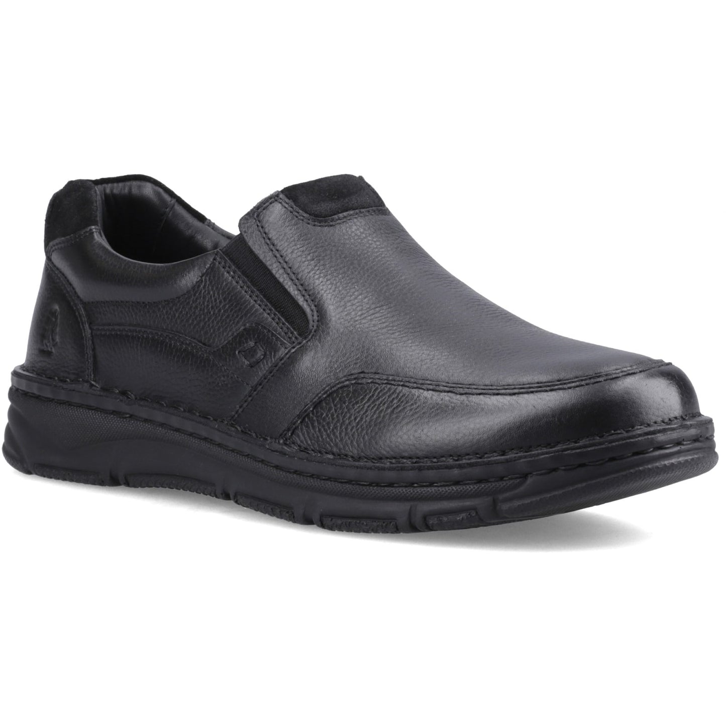 Hush Puppies FANCO SLIP ON Mens Casual Shoes Black
