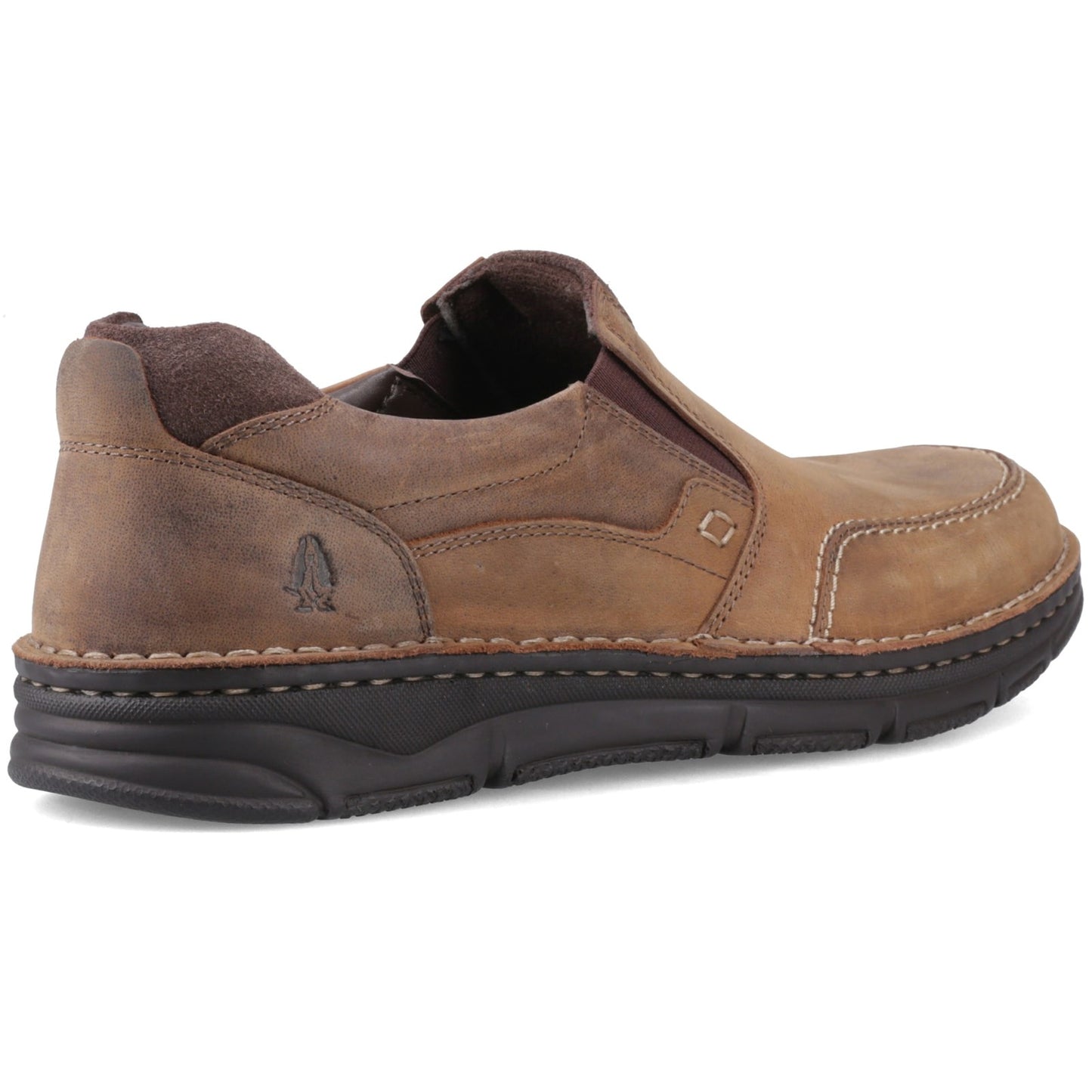 Hush Puppies FANCO SLIP ON Mens Casual Shoes Tan