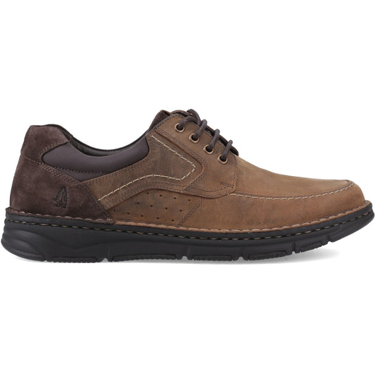 Hush Puppies FRANKLIN LACE UP SHOE Mens Casual Shoes Tan