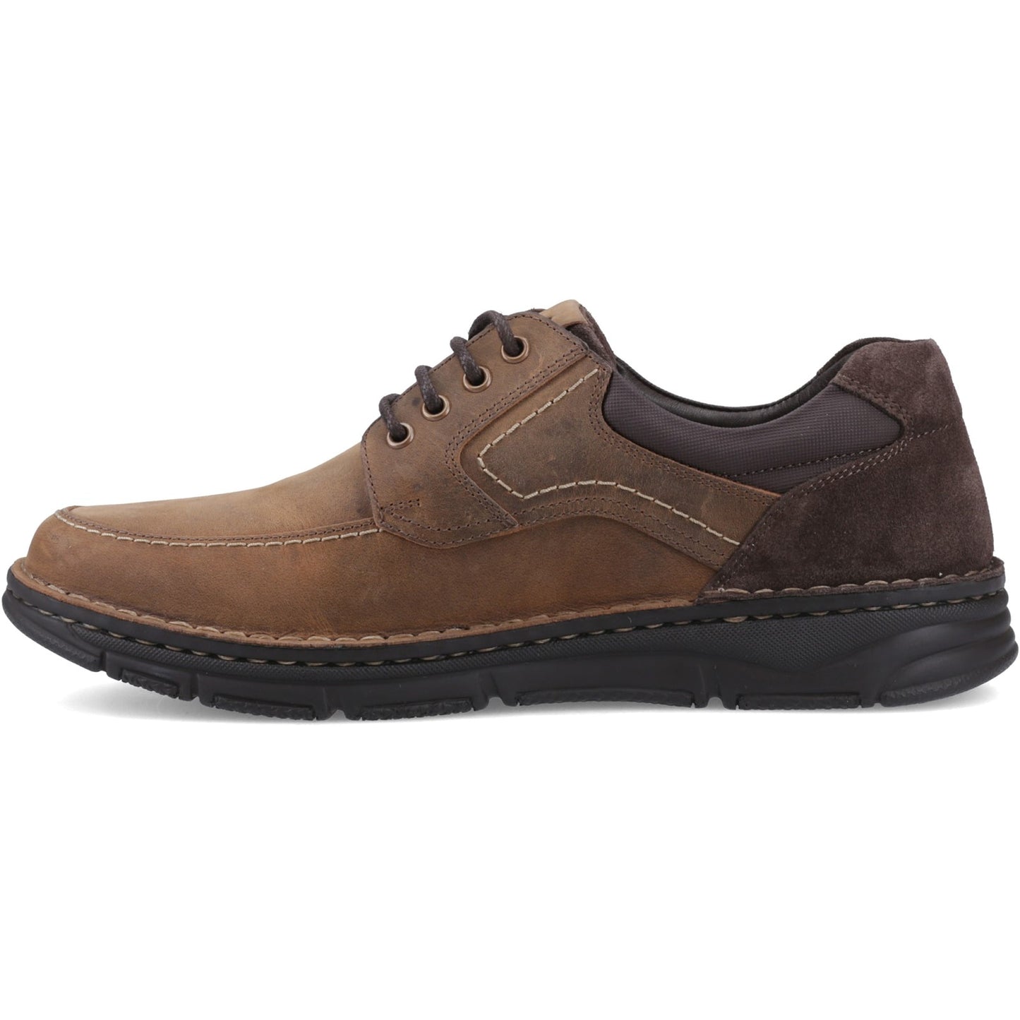 Hush Puppies FRANKLIN LACE UP SHOE Mens Casual Shoes Tan