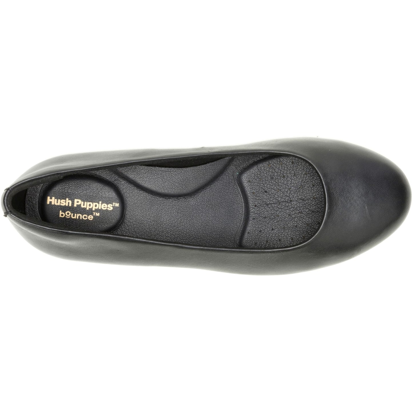 Hush Puppies ALICE FLAT BALLERINA Womens Ballerina Shoes Black