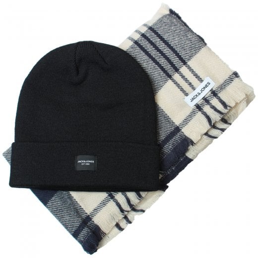 Jack & Jones FROST DNA Mens Beanie Navy Blazer