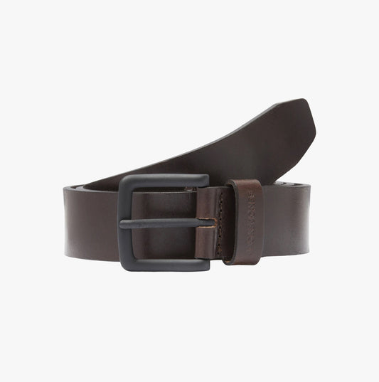Jack & Jones ROMA Mens Belt Brown Coffee