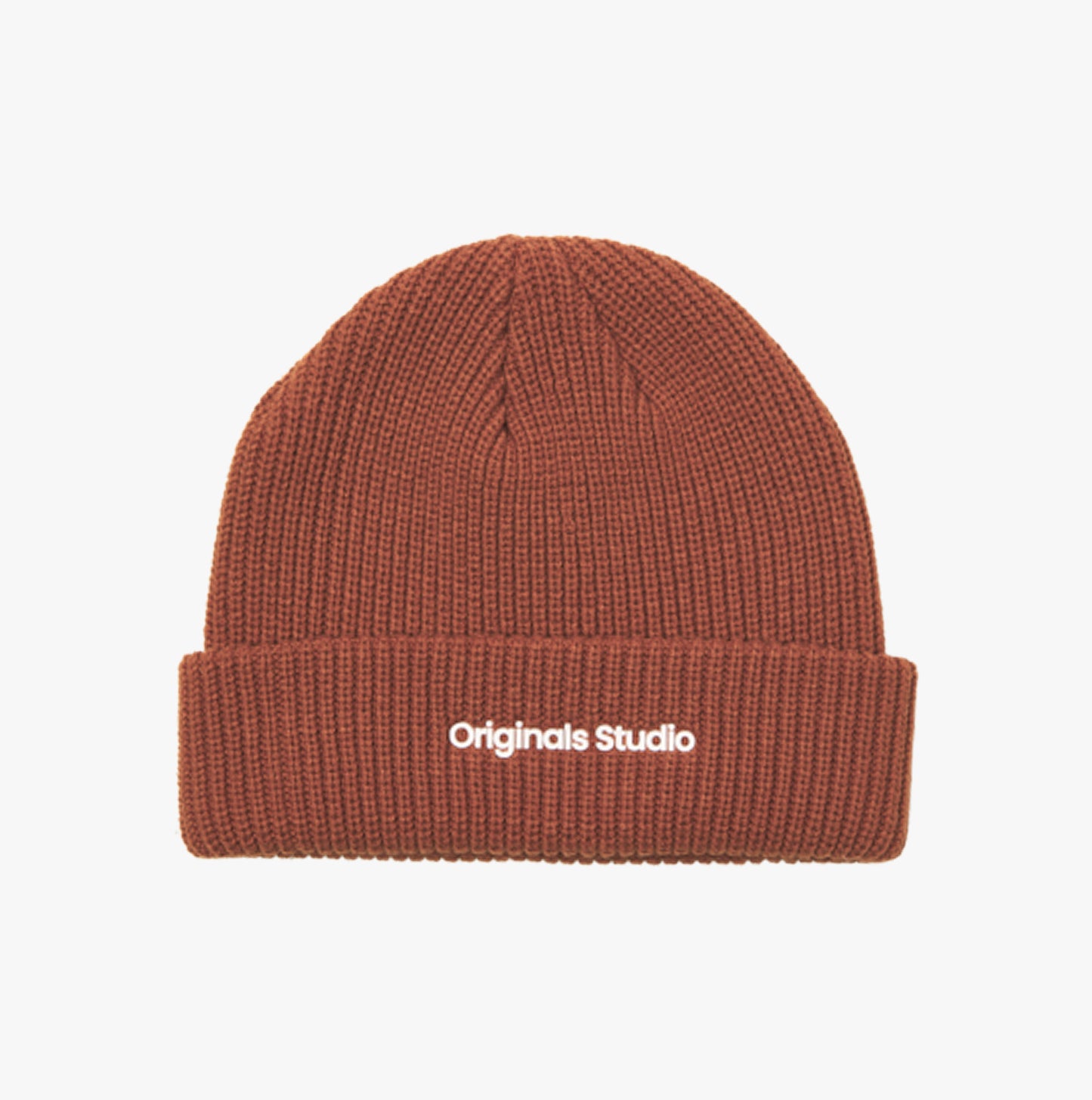 Jack & Jones VESTERBRO Mens Beanie Brandy Brown