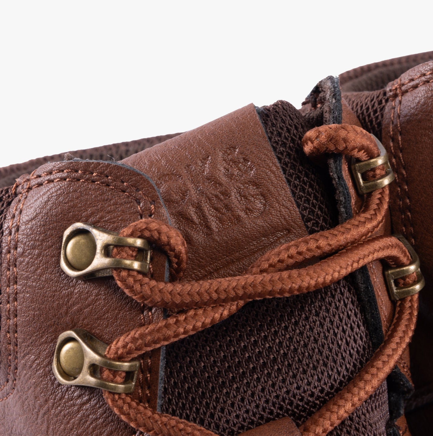 Jack & Jones OHIO PU Mens Boots Brown Stone