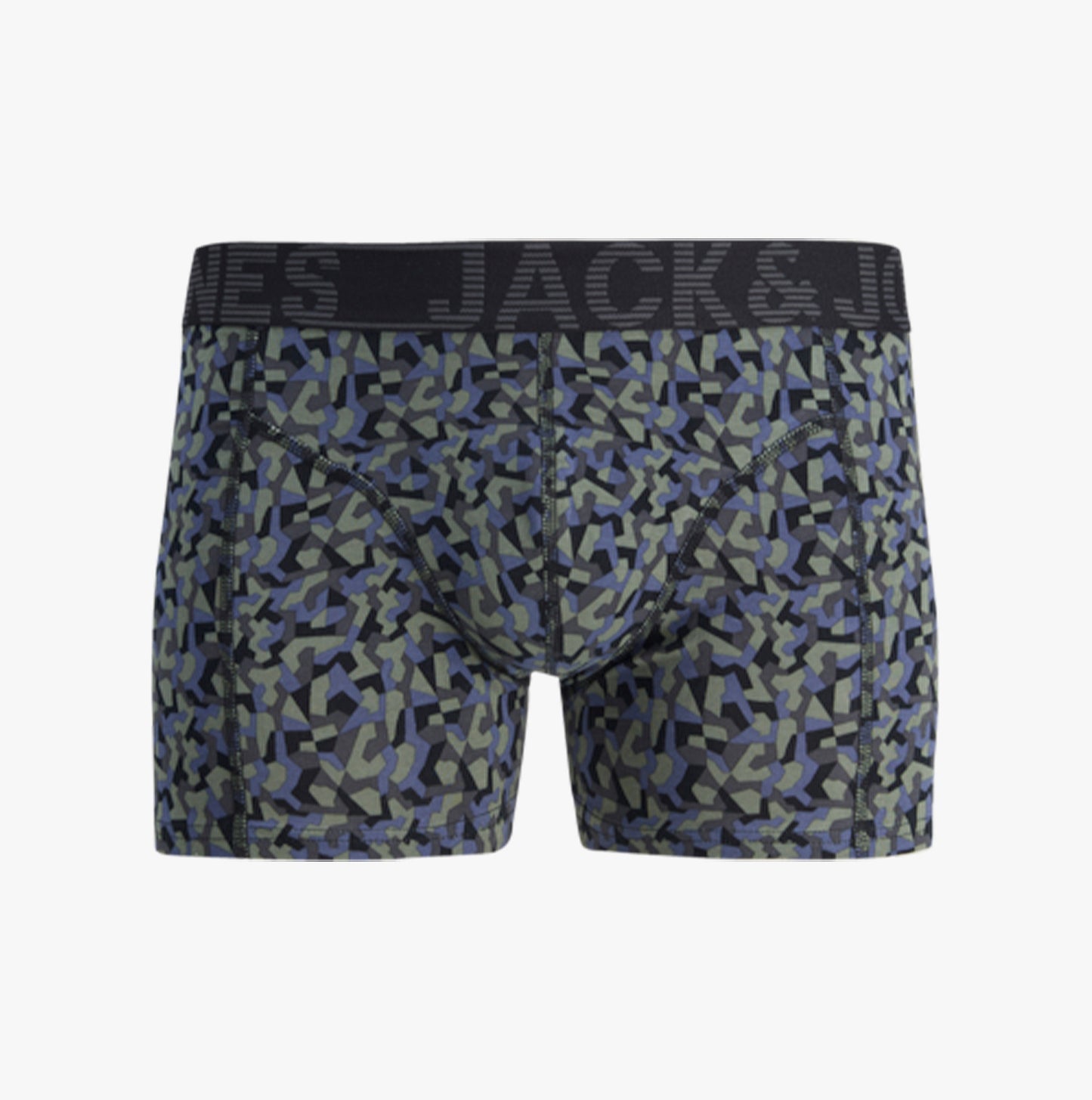 Jack & Jones DANNY Mens 3 Pack Trunks Black