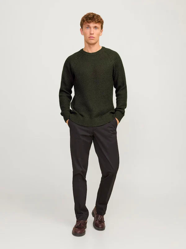 Jack & Jones KNIT CREW NECK Mens Jumper Rosin