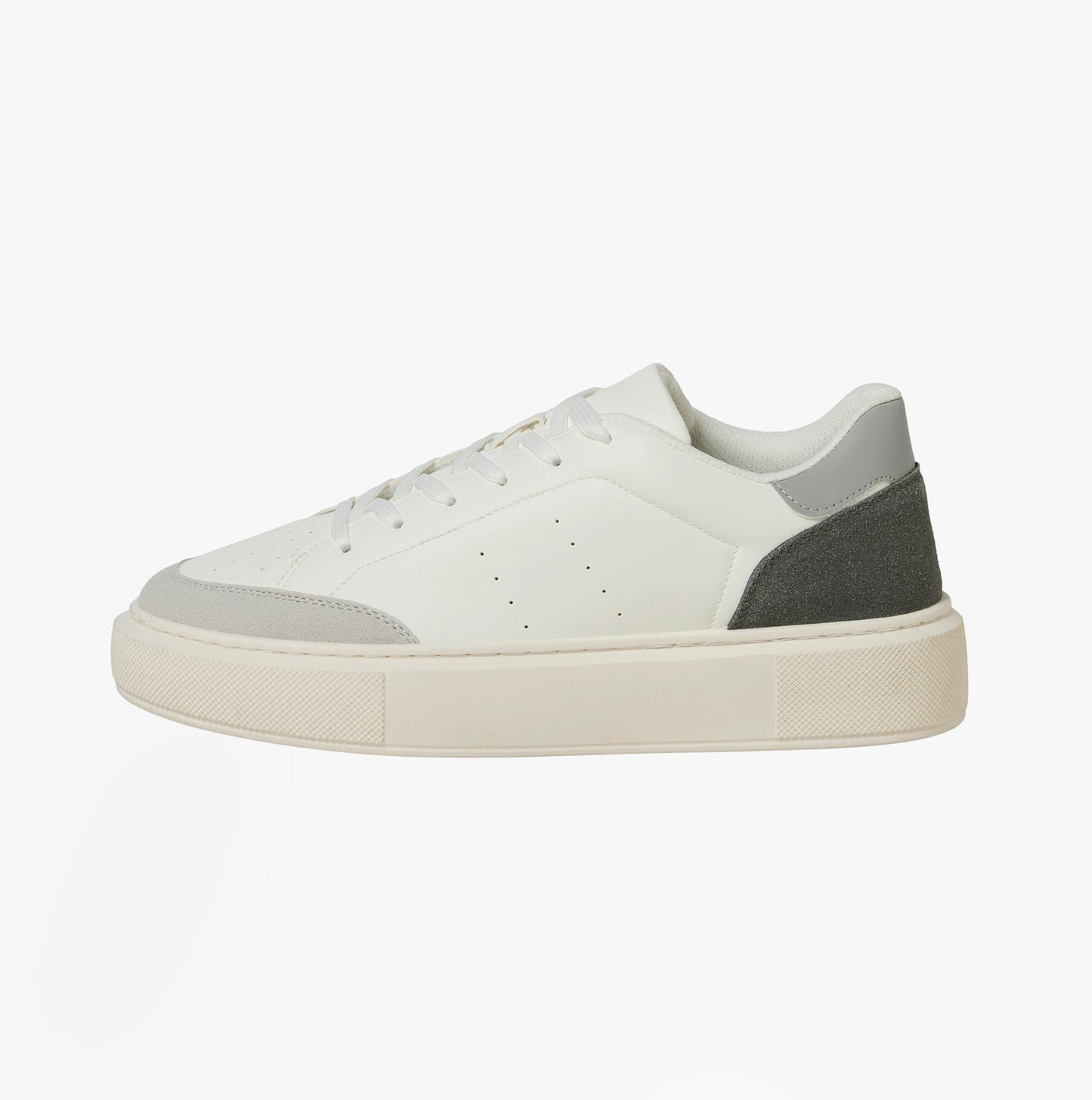 Jack & Jones ASPIRE COURT Mens Trainers White Vapour Blue/Castlerock