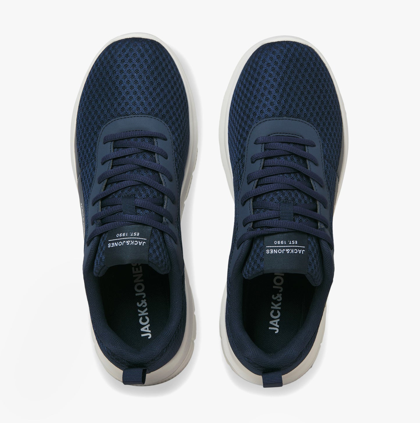 Jack & Jones TAYLOR MESH Mens Trainers Navy Blazer