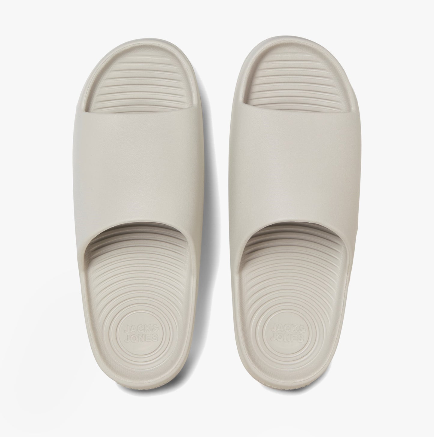 Jack & Jones RIPPLE MOULDED Mens Sandals Moonbeam