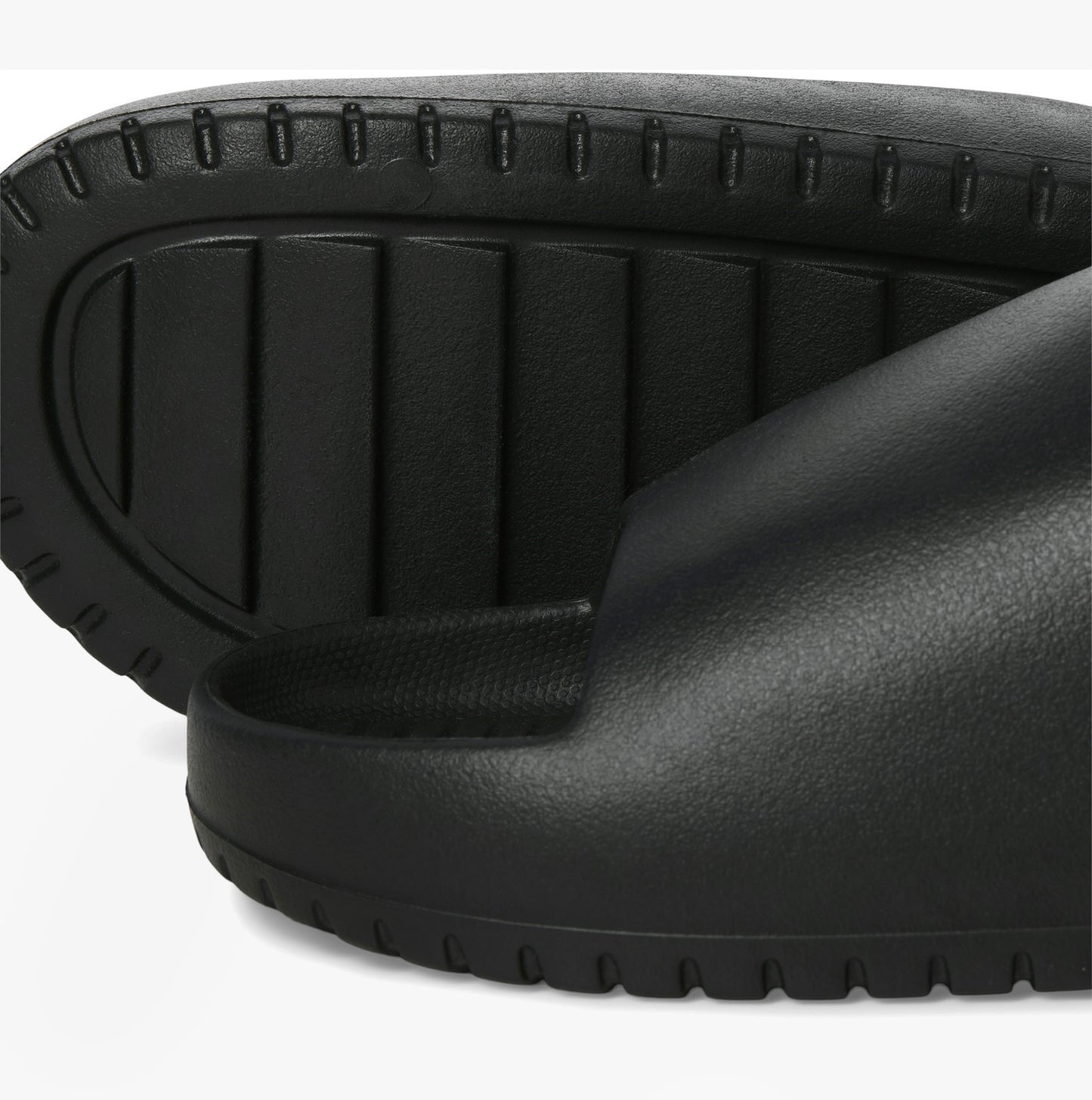 Jack & Jones RIPPLE MOULDED Mens Sandals Anthracite