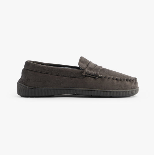 Jo & Joe BENSON Mens Slippers Grey