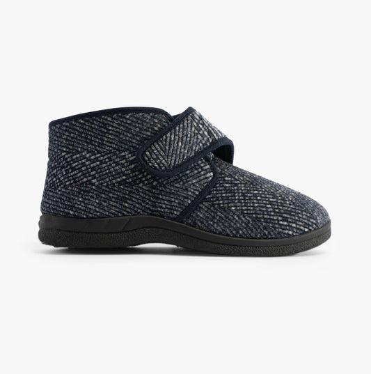 Jo & Joe BOB Mens Slippers Navy