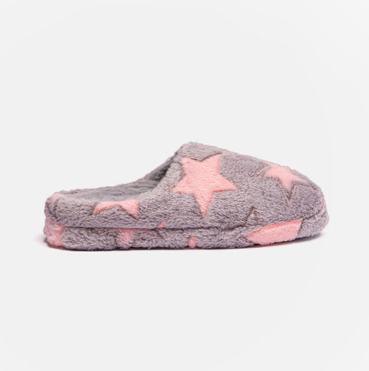 Jo & Joe HALO Womens Slippers Grey