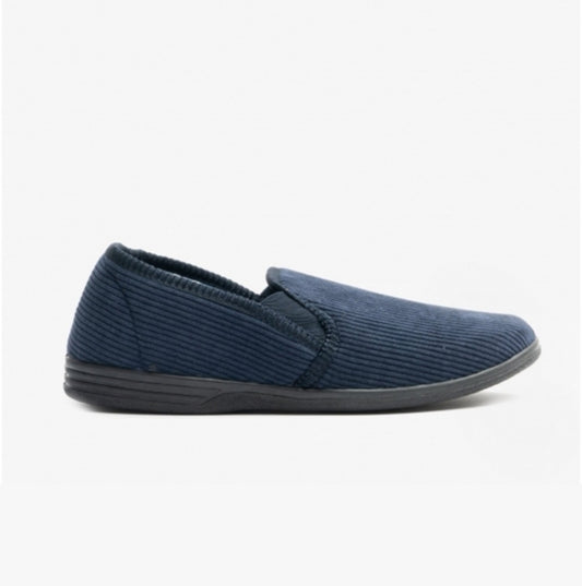 Jo & Joe WILLIAM Mens Full Slippers Navy