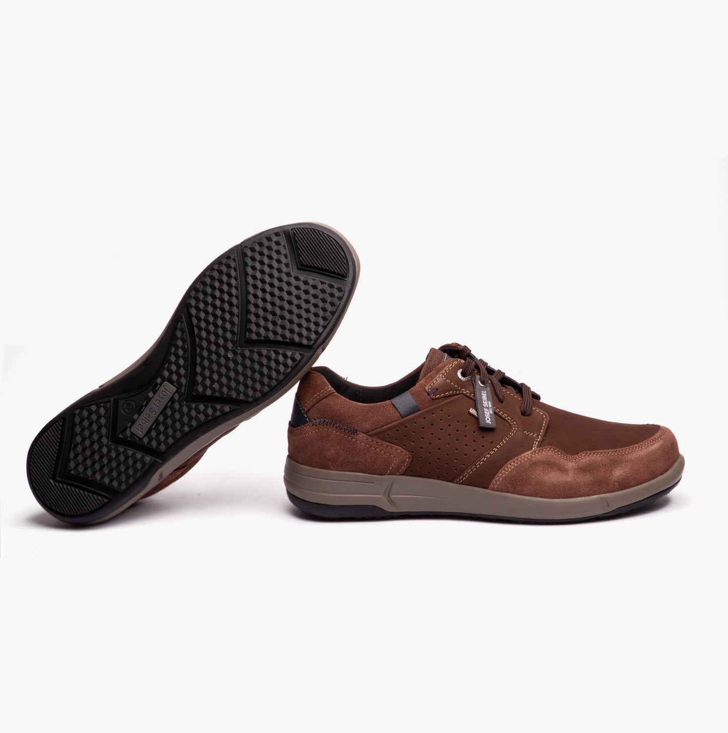 Josef Seibel ENRICO Mens Shoes Brandy/Multi