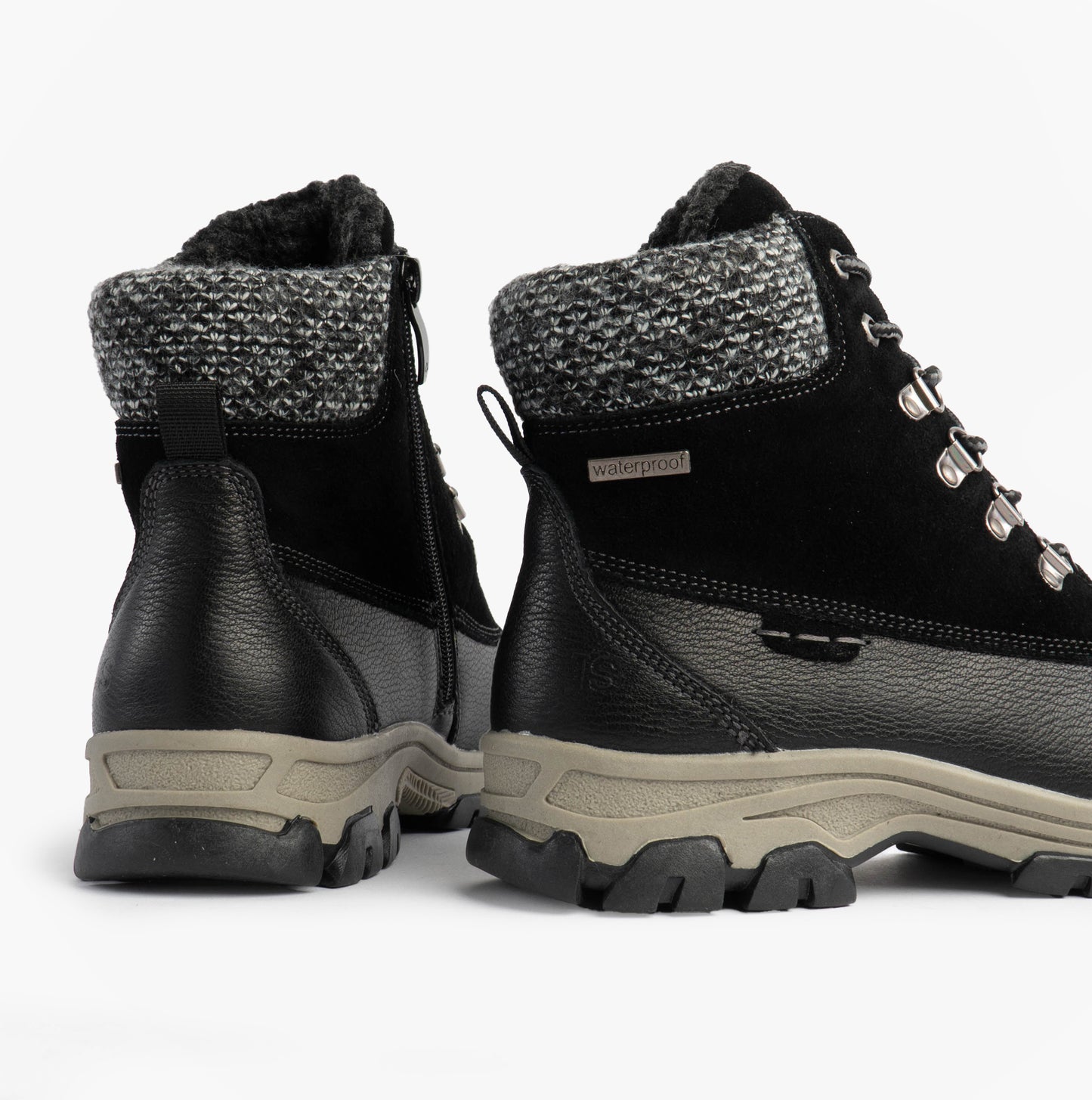 Josef Seibel WYNTER 02 Womens Waterproof Lace Up Boots Black