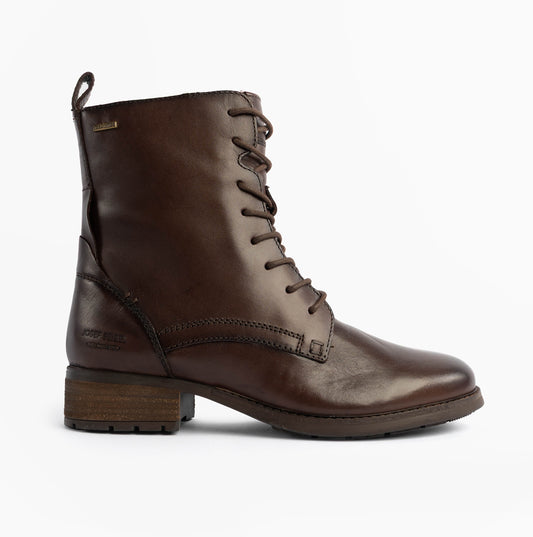 Josef Seibel KATE 50 Womens Lace Up Boots Moro Brown