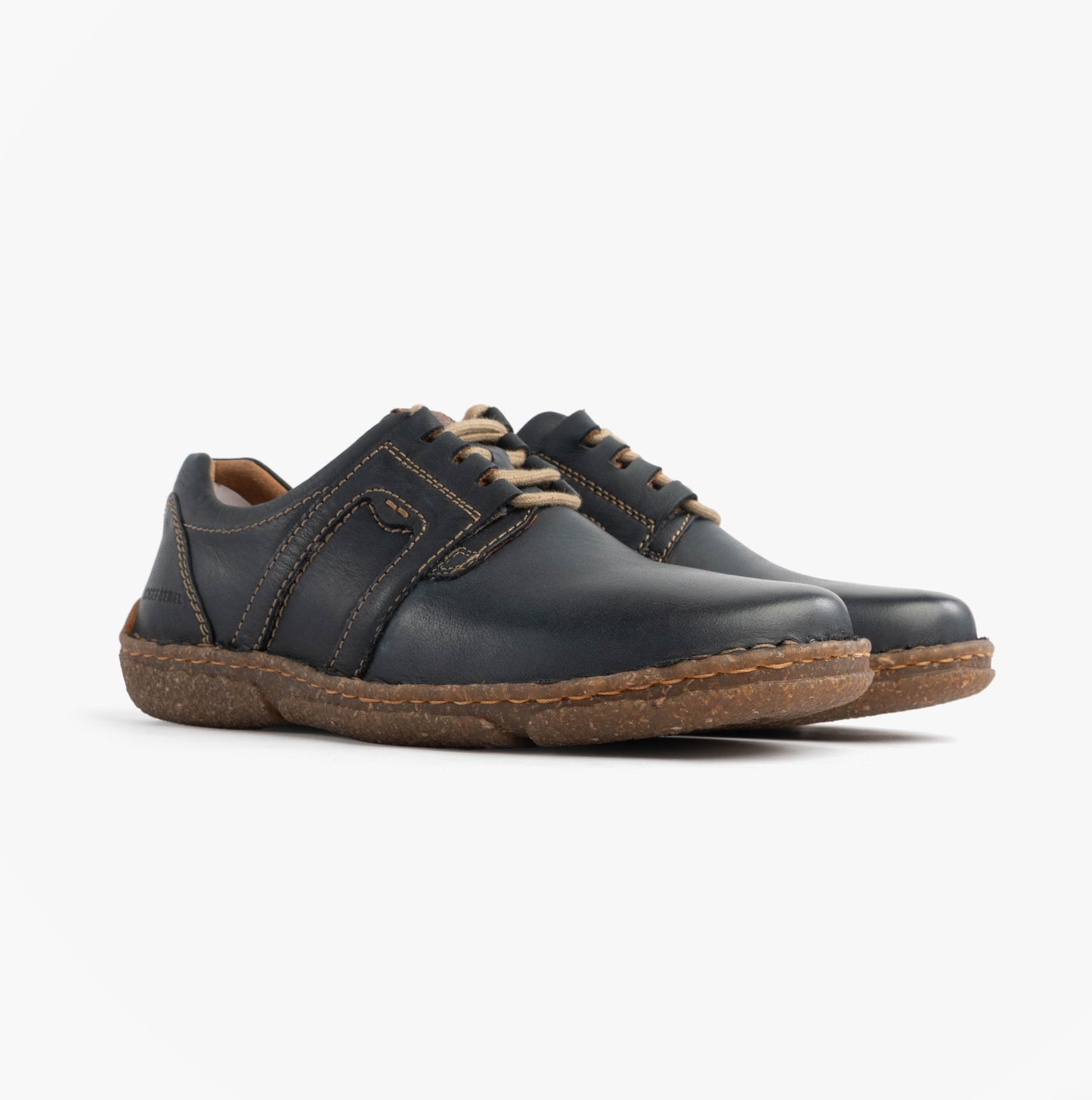 Josef Seibel NEELE 44 Womens Lace Up Leather Shoes Ocean