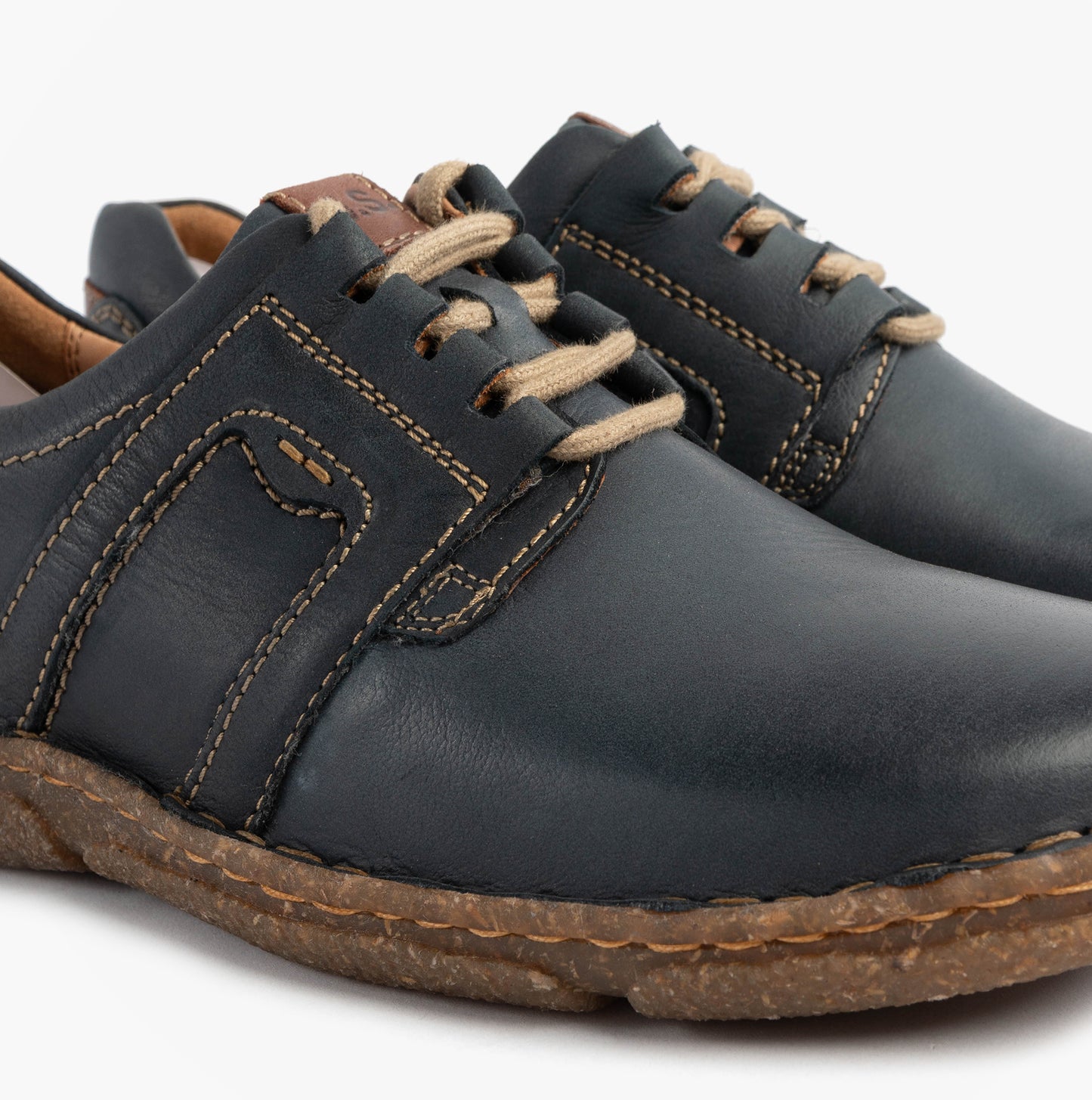 Josef Seibel NEELE 44 Womens Lace Up Leather Shoes Ocean