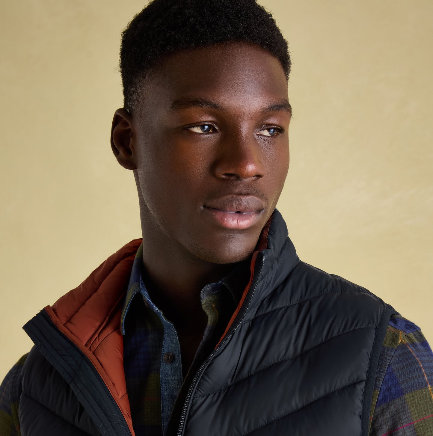 Joules GARRETT Mens Gilet Navy