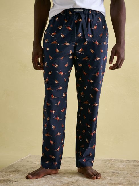 Joules DOZER Pyjama Bottoms Game Birds