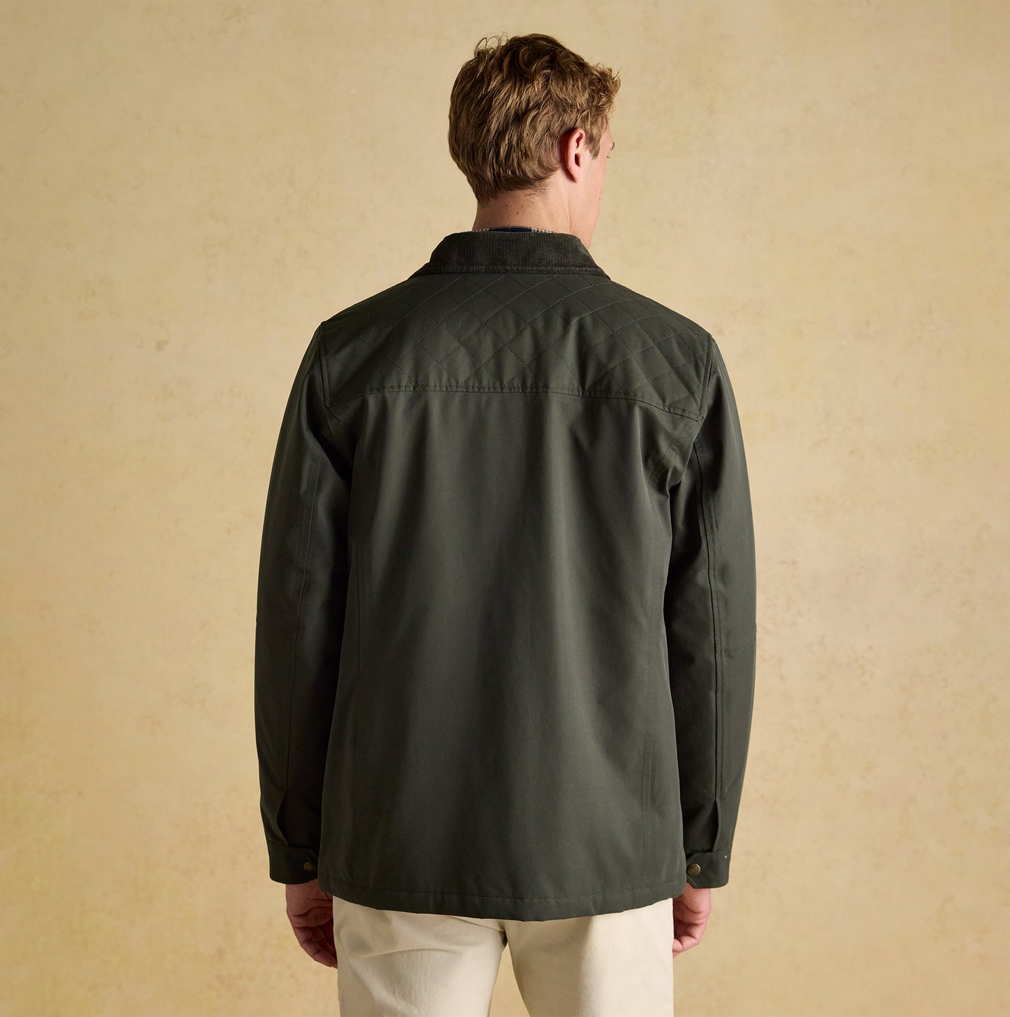 Joules FARLEIGH Mens Waterproof Midweight Country Coat Green