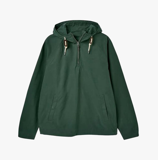 Joules TEAL WILTON Pullover Mens Dry Wax Jacket Teal
