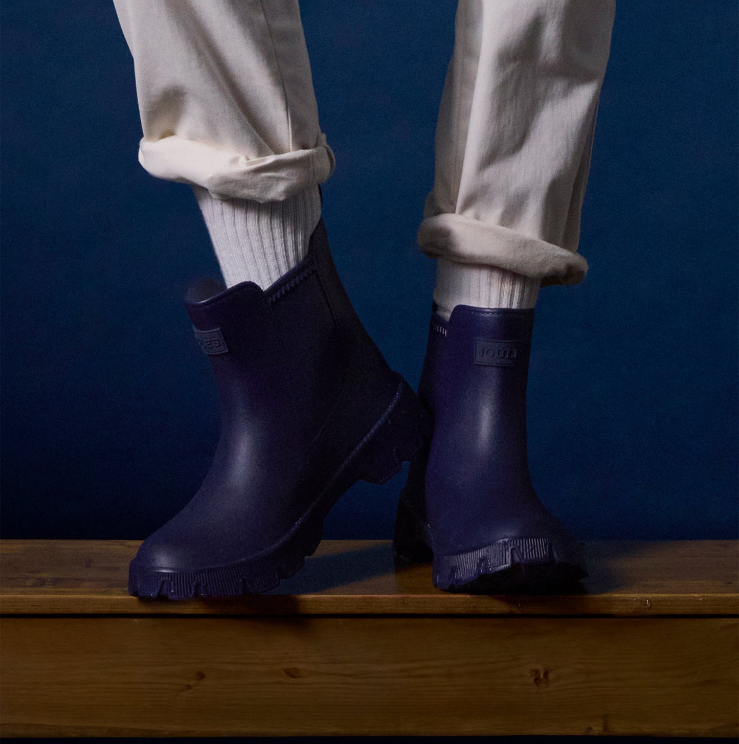 Joules RAINDANCE Lightweight Wellies Navy
