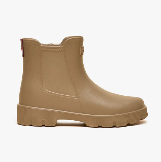 Joules RAINDANCE Lightweight Wellies Mink Brown