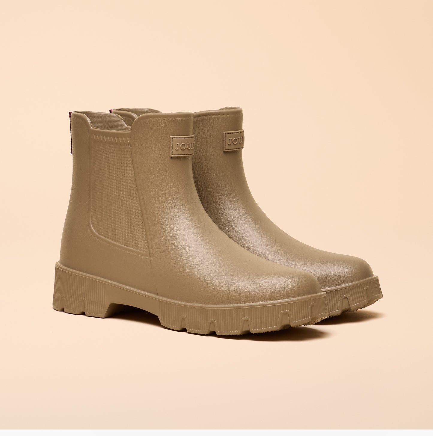 Joules RAINDANCE Lightweight Wellies Mink Brown
