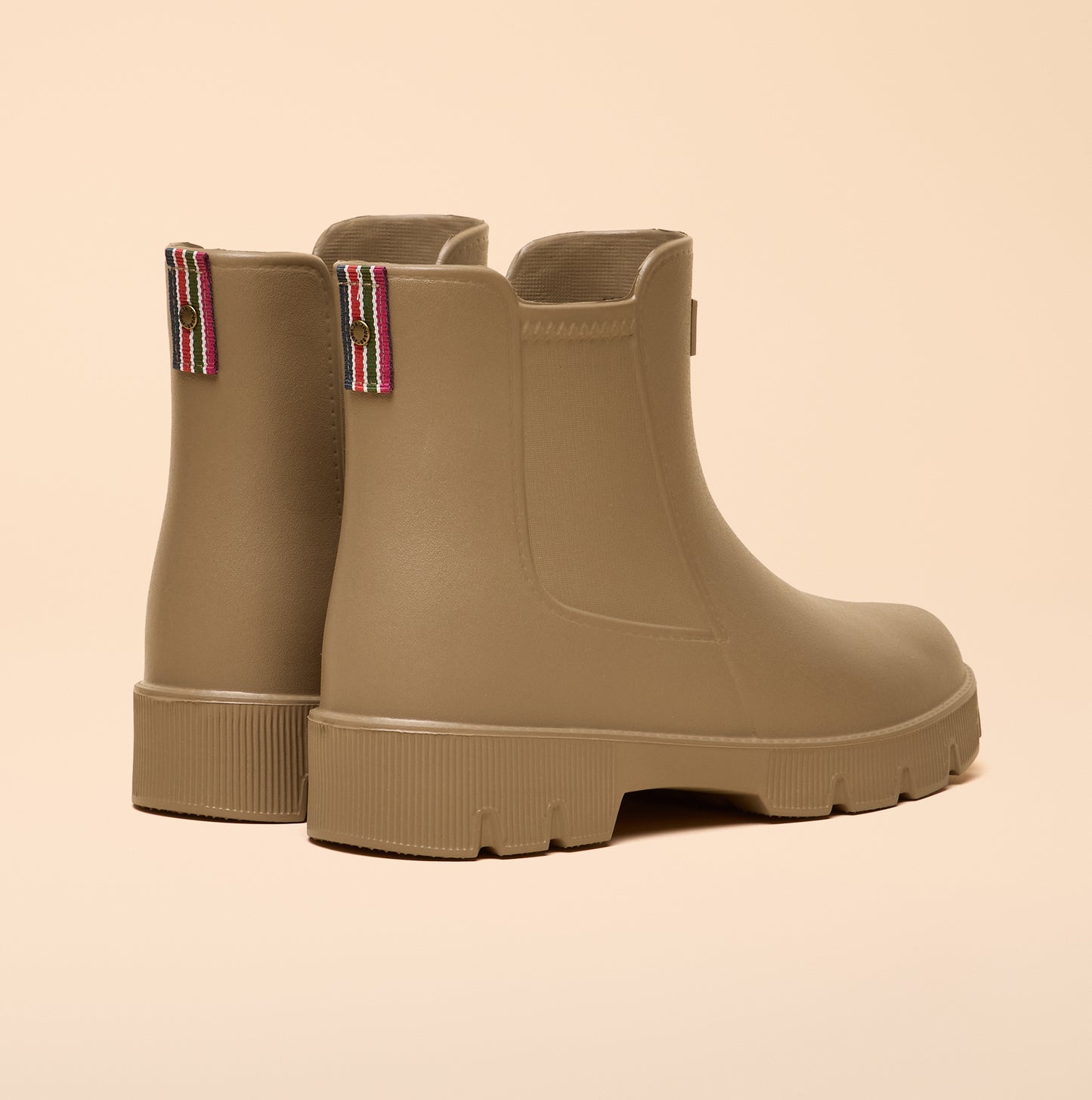 Joules RAINDANCE Lightweight Wellies Mink Brown
