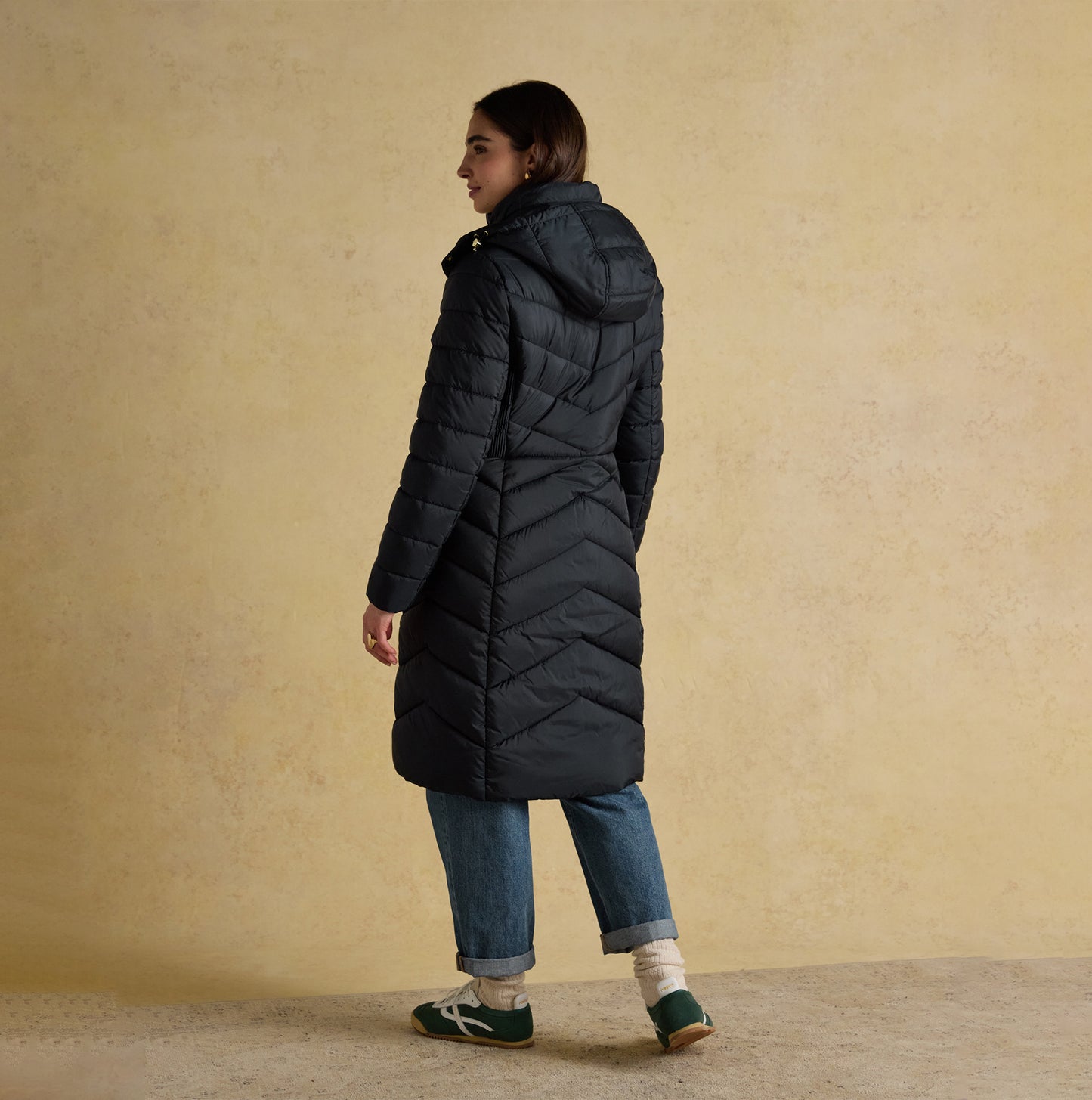 Joules PEMBURY Womens Long Coat Navy