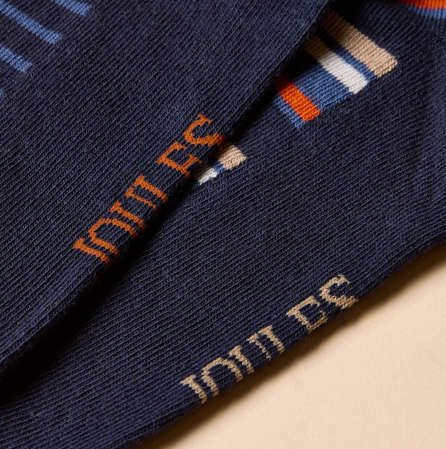 Joules KINGSBURY Mens Socks Navy/Ginger