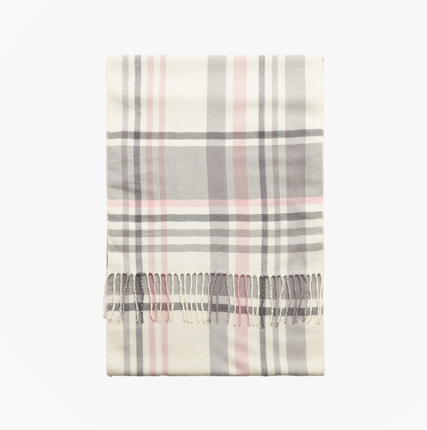Joules LANGTREE Womens Scarf Pink/Grey