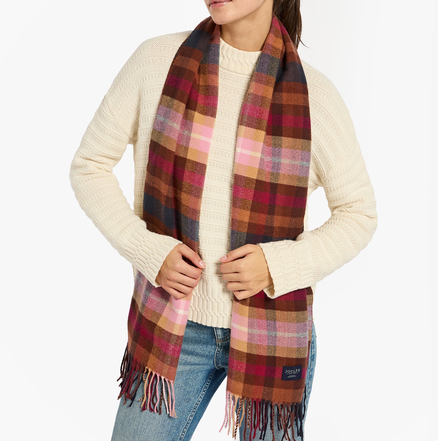 Joules LANGTREE Womens Winter Berry Red